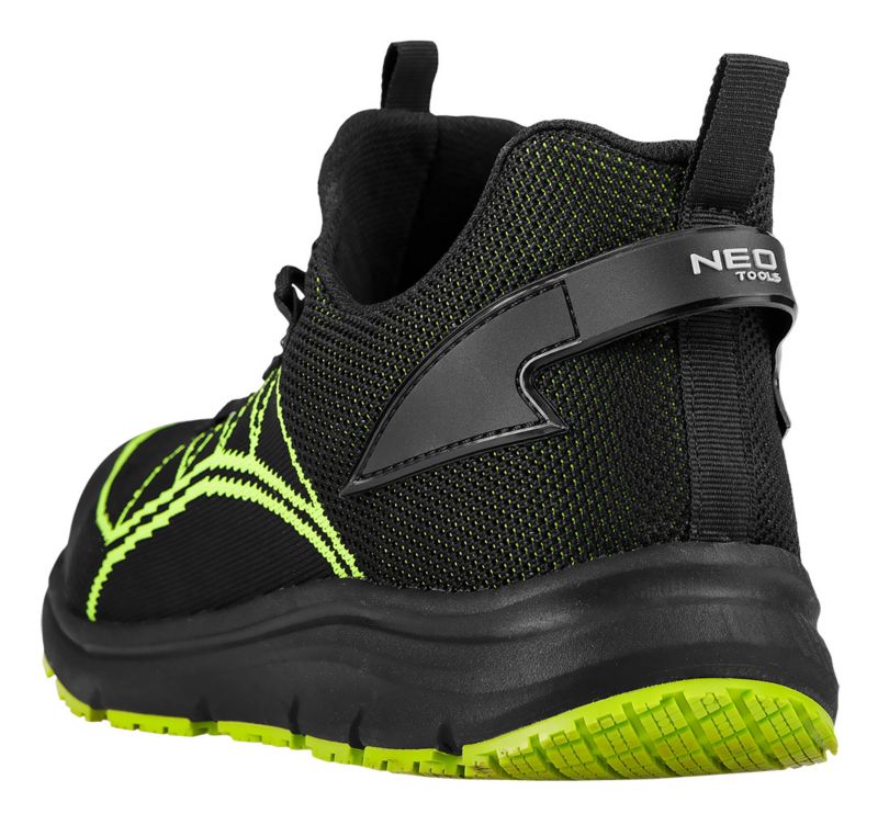 NEO TOOLS arbejdssko, størrelse 39, sort, 1 par