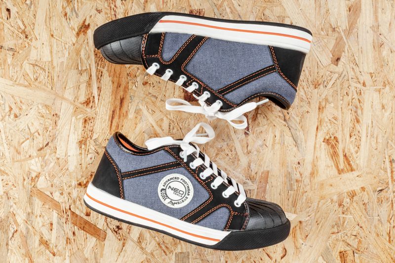 NEO TOOLS arbejdssko i størrelse 39, grå-sort, 1 par