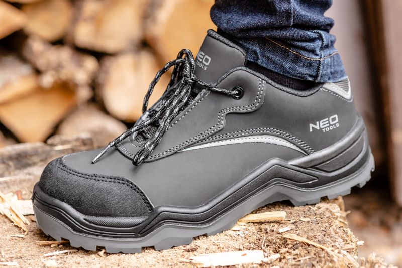 NEO TOOLS S3L SR FO sikkerhedssko, størrelse 42, sort, 1 par