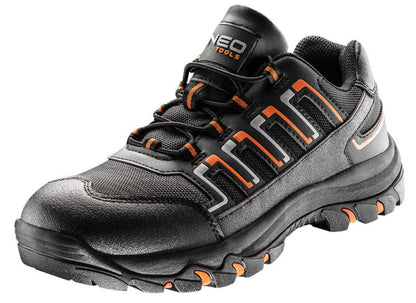 NEO TOOLS professionelle sikkerhedssko, størrelse 44, sort, 1 par