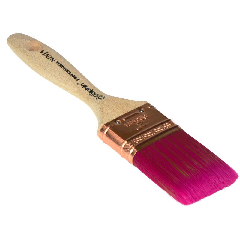 Blue Dolphin 330 Ninja flad pensel 50 mm, 1 stk.