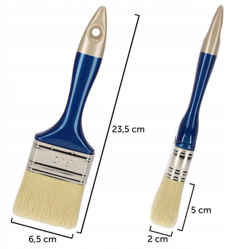 KADAX universel engelsk malerpensel 2,5 tommer 1 stk.