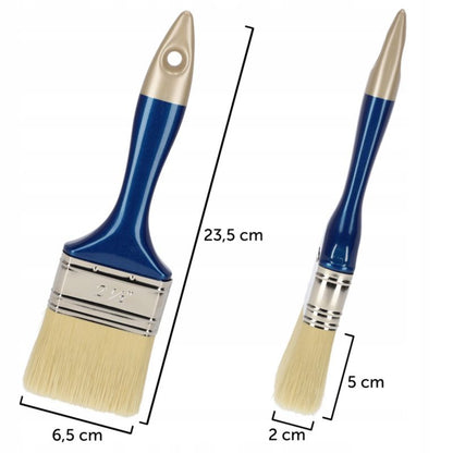 KADAX universel engelsk malerpensel 2,5 tommer 1 stk.