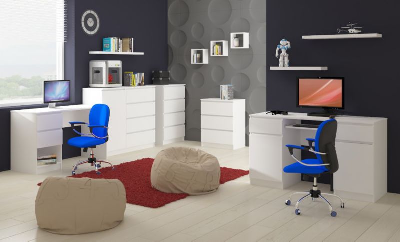 Akord K25 væghylde hvid 25 cm mat finish 25x15x25 cm 1 sæt