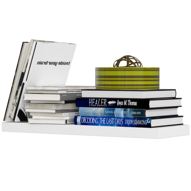 Akord PS3 væghylde hvid 60 cm mat finish 60x20x3,2 cm 1 stk.