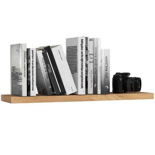 Akord PS4 væghylde i Sonoma eg 80 cm, mat Sonoma eg farve, 80x20x3,2 cm, 1 stk.