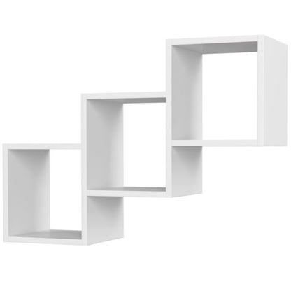 Akord Star hvid væghylde 78 cm, mat hvid, 78x20x55 cm, 1 stk.