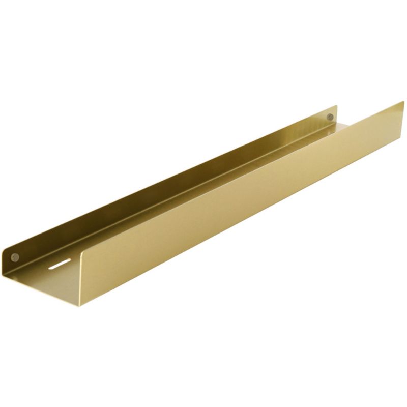 Brusebakke i Børstet Guld 60x9x5 cm Stål