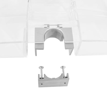 Badeværelseshylde Transparent 33x11x7 cm | 5901583509773