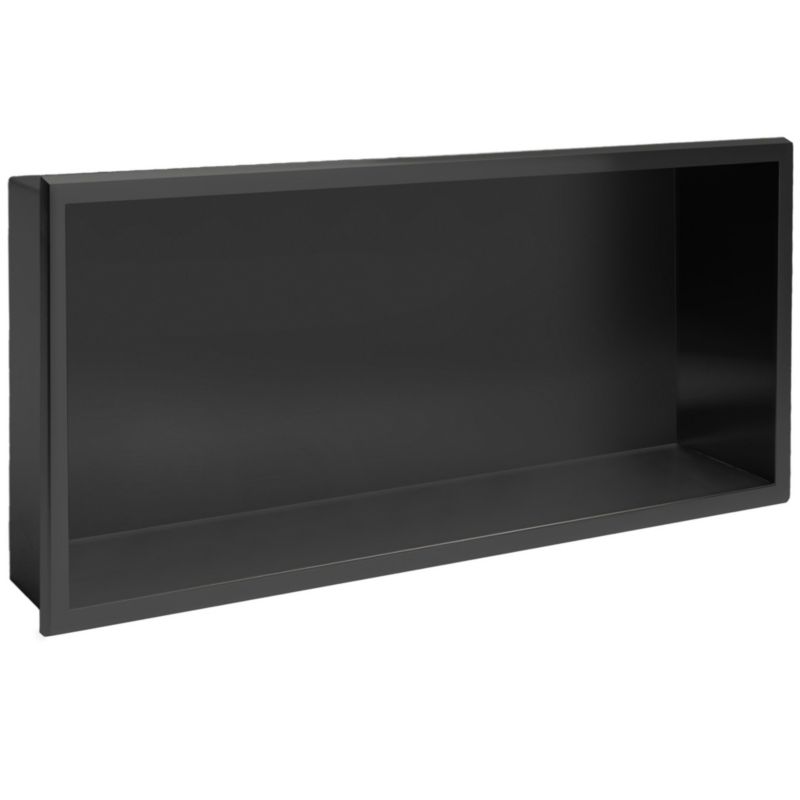 Prisnichehylde Rea 60x30x10 cm Sort Stål | 5902557396511
