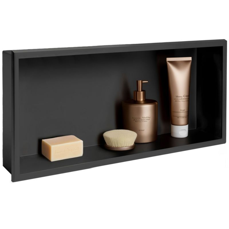 Prisnichehylde Rea 60x30x10 cm Sort Stål | 5902557396511