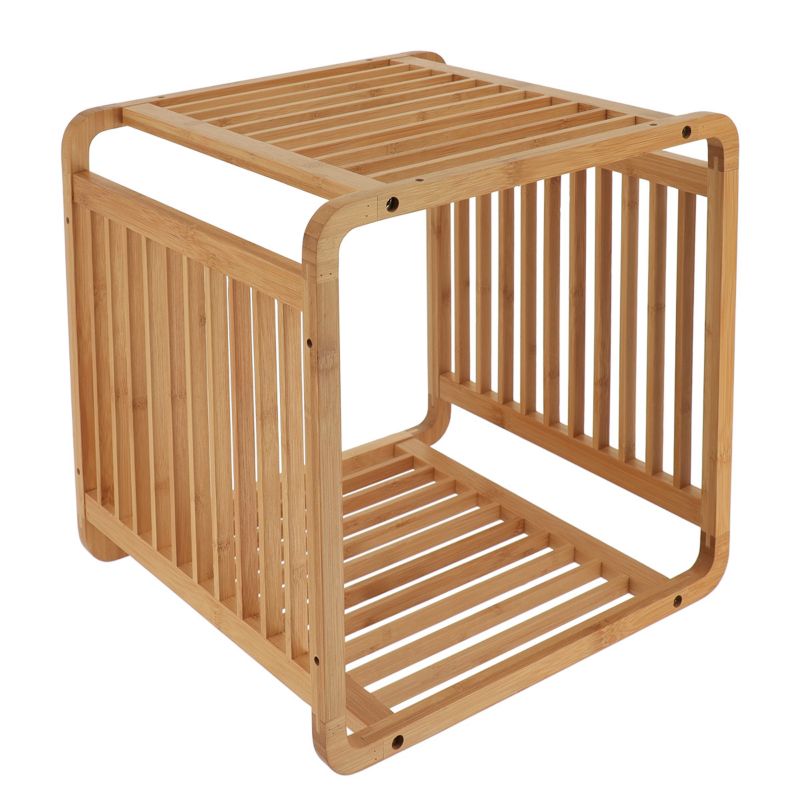 Modulhylde Cube Natur Bambus Brun 33x33x33 cm 1 stk.