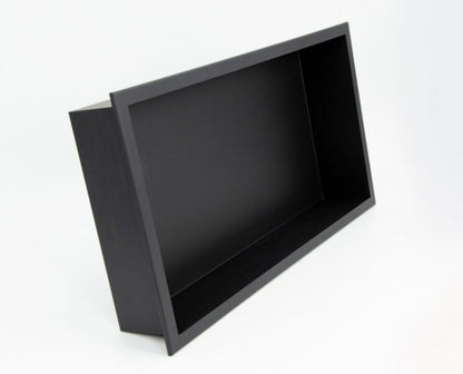 Indbygningshylde Wall-Box One 60x30x7 cm Sort