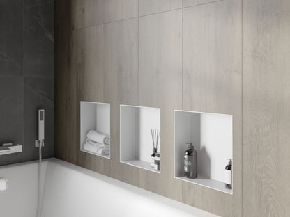 Indbygget hylde Mexen X-Wall-NR hvid 30 x 30 cm 1921303010 1 stk.