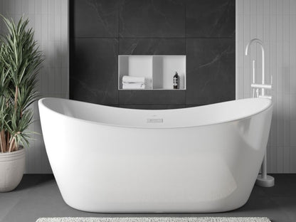 Indbygget hylde Mexen X-Wall-NR hvid 60 x 30 cm 1 stk.