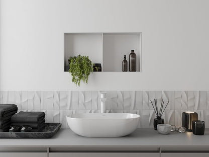 Indbygget hylde Mexen X-Wall-NR hvid 60 x 30 cm 1 stk.