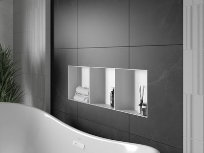 Indbygget hylde Mexen X-Wall-NR hvid 90 x 30 cm 1 stk.