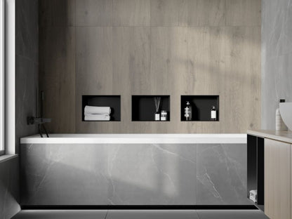 Indbygget hylde Mexen X-Wall-NR sort 30 x 20 cm 1 stk.