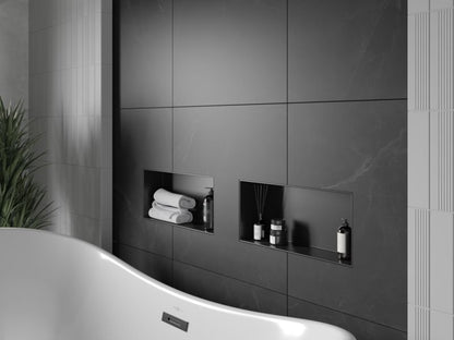 Indbygget hylde Mexen X-Wall-NR sort 45 x 20 cm 1 stk.