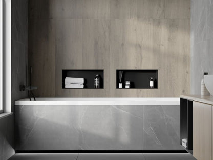 Indbygget hylde Mexen X-Wall-NR sort 45 x 20 cm 1 stk.