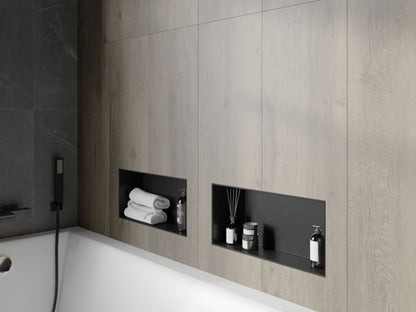 Indbygget hylde Mexen X-Wall-NR sort 45 x 20 cm 1 stk.