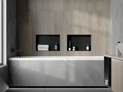 Indbygget hylde Mexen X-Wall-NR sort 45 x 30 cm 1 stk.