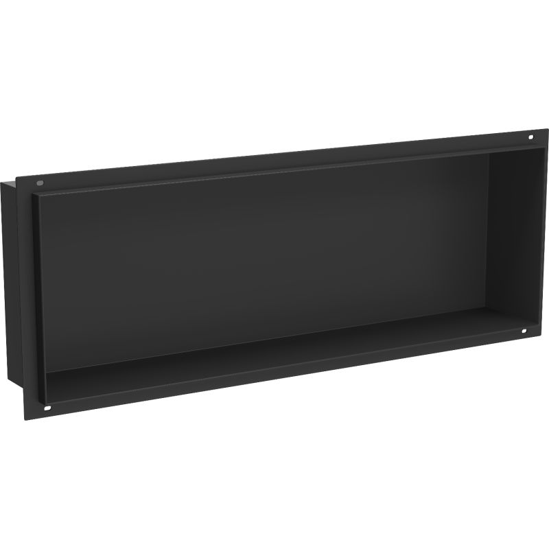 Indbygget hylde Mexen X-Wall-NR sort 60 x 20 cm, 1 stk.
