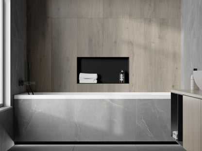 Indbygget hylde Mexen X-Wall-NR sort 60 x 30 cm 1 stk.
