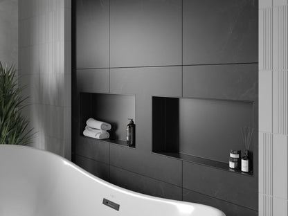 Indbygget hylde Mexen X-Wall-NR sort 60 x 30 cm 1 stk.