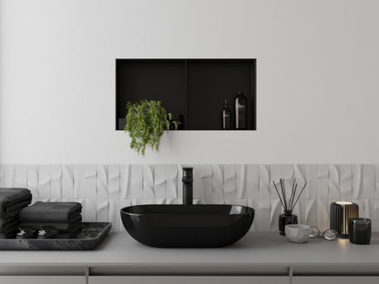 Indbygget hylde Mexen X-Wall-NR sort 60 x 30 cm 1 stk.