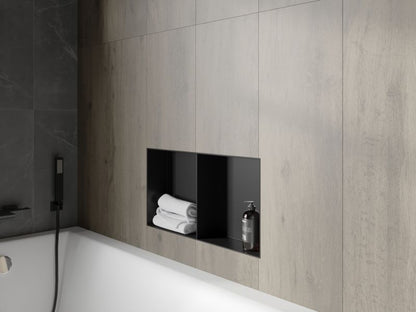 Indbygget hylde Mexen X-Wall-NR sort 60 x 30 cm 1 stk.