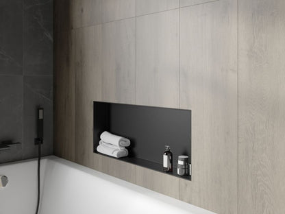 Indbygget hylde Mexen X-Wall-NR sort 75 x 30 cm 1 stk.