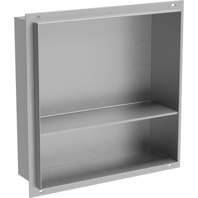 Indbygget hylde Mexen X-Wall-NR inox 30 x 30 cm 1 stk.