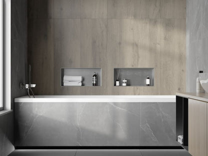 Indbygget hylde Mexen X-Wall-NR inox 45 x 20 cm, 1 stk.