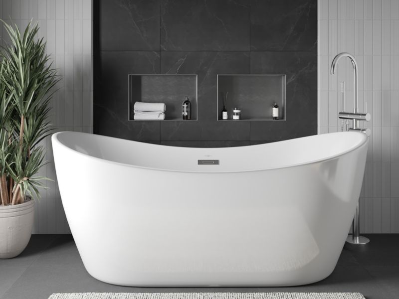 Indbygget hylde Mexen X-Wall-NR inox 45 x 30 cm 1 stk.