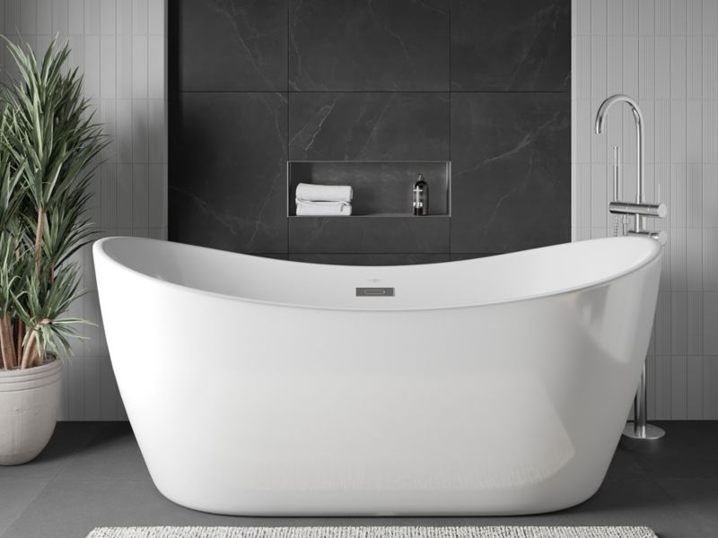 Indbygget hylde Mexen X-Wall-NR inox 60 x 20 cm 1 stk.
