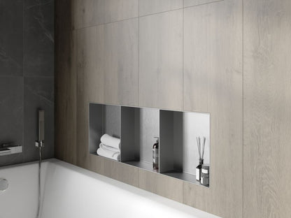 Indbygningshylde Mexen X-Wall-NR inox 90x30 cm 1 stk.