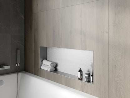 Indbygget hylde Mexen X-Wall-NR inox 90 x 30 cm 1911903010 1 stk.