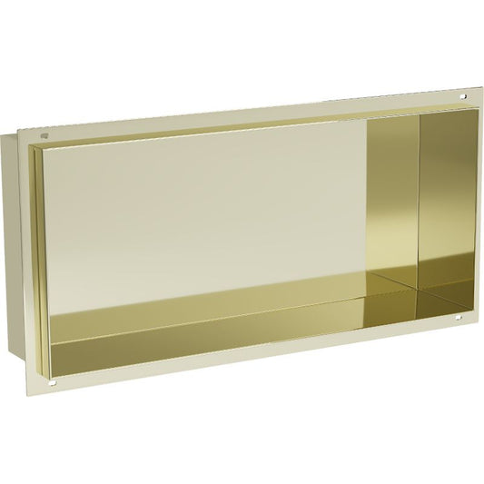Indbygget hylde Mexen X-Wall-NR i guld 45 x 20 cm, 1 stk.