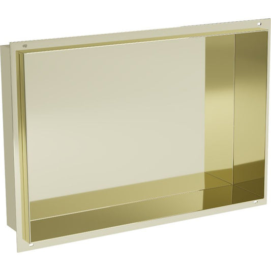 Indbygget hylde Mexen X-Wall-NR i guld 45 x 30 cm, 1 stk.