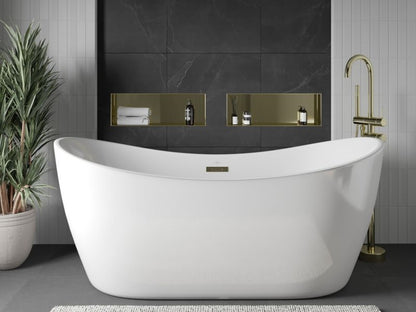 Indbygget hylde Mexen X-Wall-NR i guld 60 x 20 cm, 1 stk.