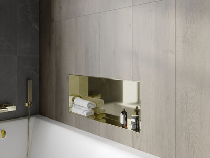 Indbygget hylde Mexen X-Wall-NR i guld 75 x 30 cm 1 stk.