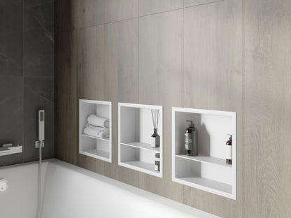 Indbygget hylde Mexen X-Wall-R hvid 30 x 30 cm 1 stk.