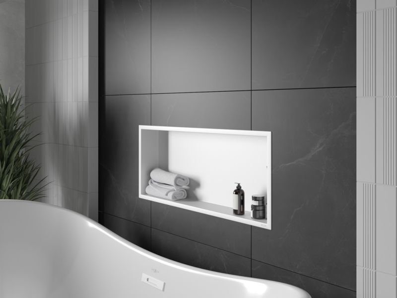 Indbygget hylde Mexen X-Wall-R hvid 75 x 30 cm 1 stk.
