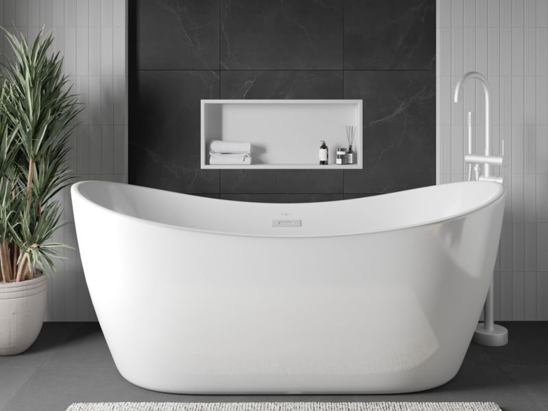Indbygget hylde Mexen X-Wall-R hvid 75 x 30 cm 1 stk.