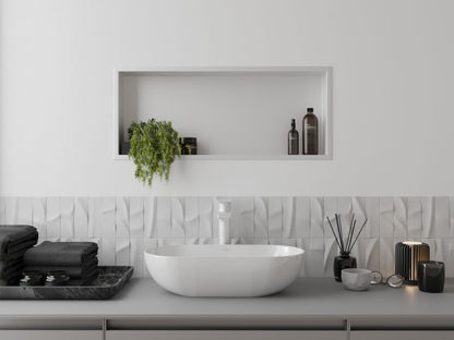 Indbygget hylde Mexen X-Wall-R hvid 75 x 30 cm 1 stk.