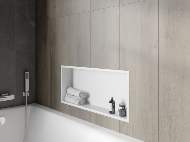 Indbygget hylde Mexen X-Wall-R hvid 75 x 30 cm 1 stk.