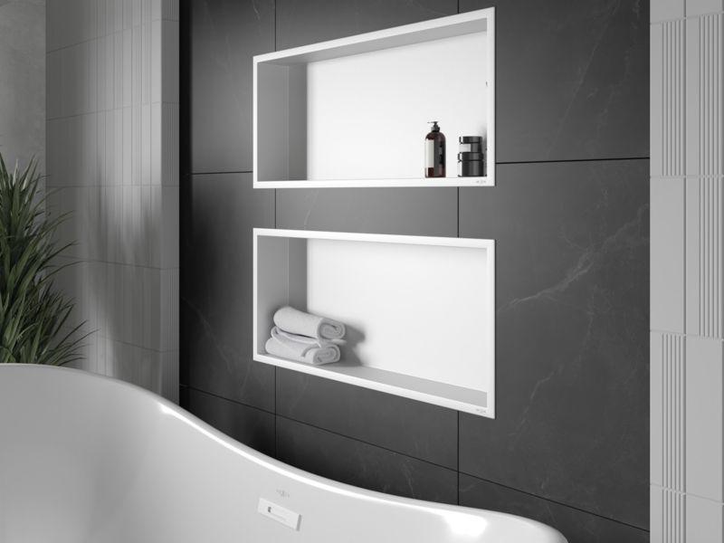 Indbygget hylde Mexen X-Wall-R hvid 75 x 30 cm 1 stk.
