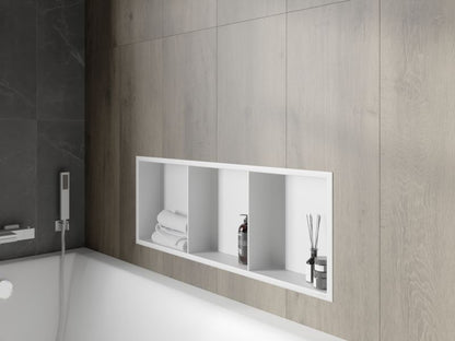 Indbygget hylde Mexen X-Wall-R hvid 90 x 30 cm 1 stk.