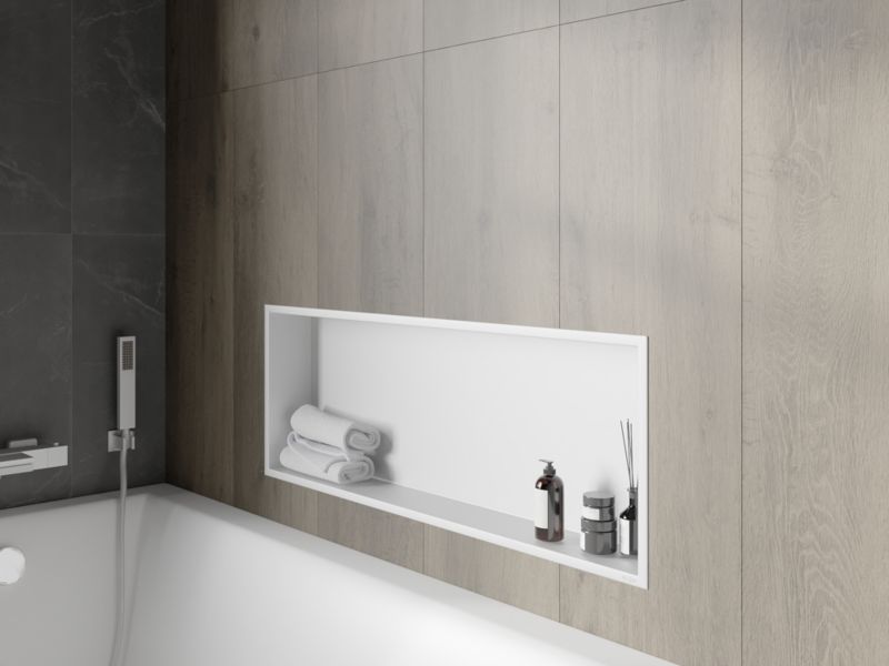 Indbygget hylde Mexen X-Wall-R hvid 90 x 30 cm 1 stk.